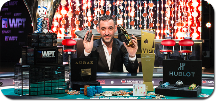 Farid Yachou Wins first WPT tournament