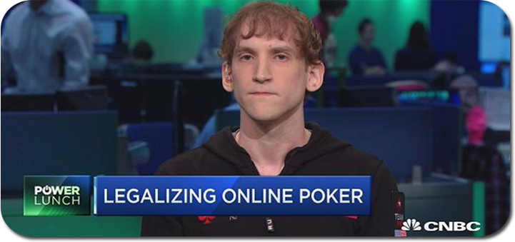 Jason Somerville online poker regulation talks on CNBC