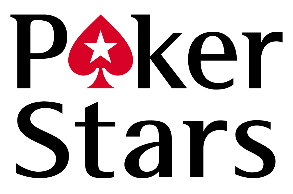 poker stars logo on white background