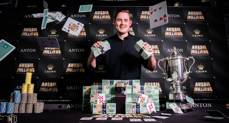 Toby Lewis wins Aussie MIllions 2019 AU$50,000 Challenge