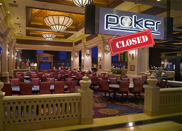 Three vegas poker rooms closed