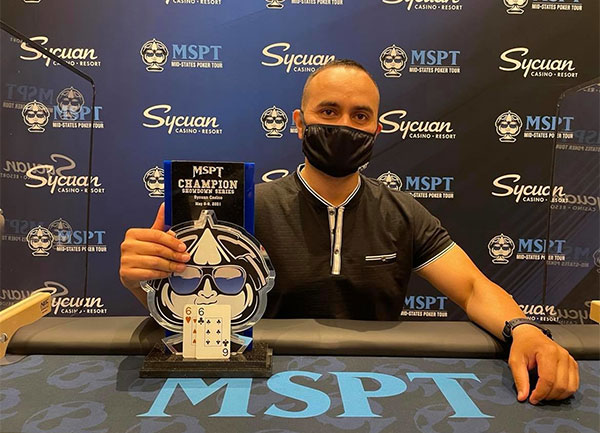 Jauregui Wins Mid-States Poker Tour Showdown Series Main Event