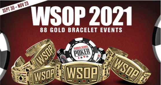 WSOP released the schedule for 2021