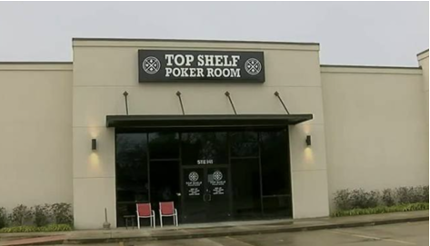 Top Shelf Poker Room in Flint, Texas