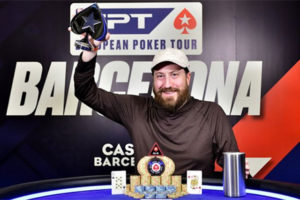 Steve O'Dwyer Wins High Roller Event at EPT Barcelona Festival