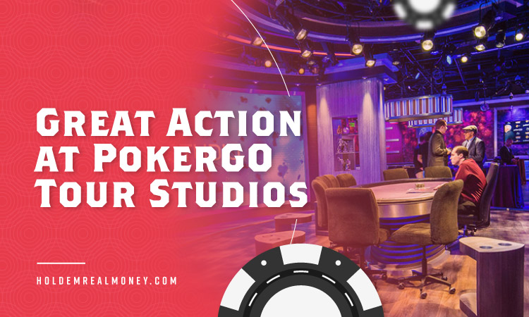 Great Action at PokerGO Tour Studios